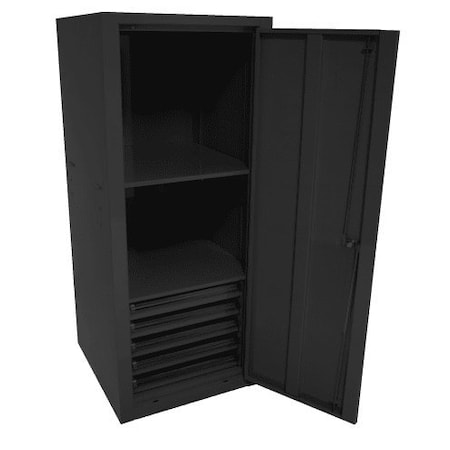 Homak 22in RS Pro Full Height Side Locker - Black BK08021050
